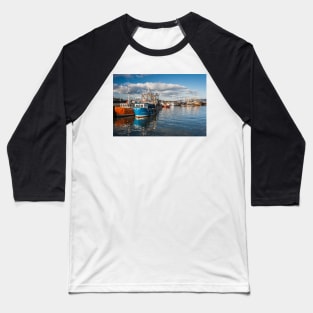 Stranraer Harbour and Fishing Boats Photograph Dumfries and Galloway Baseball T-Shirt